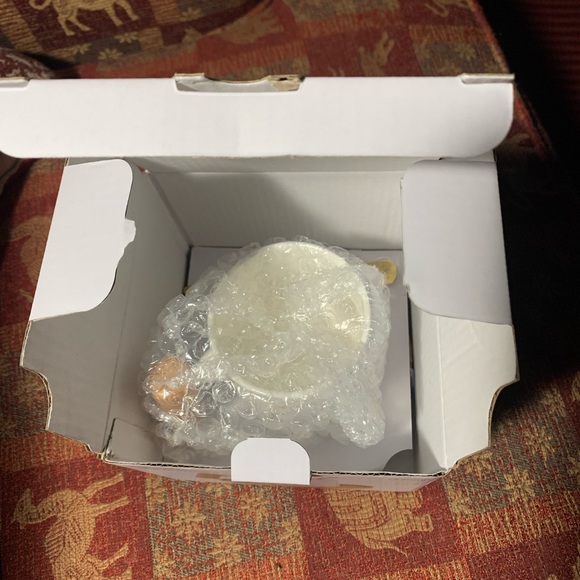 NWT marble strengthened porcelain mugs with spoon and coaster - Picture 7 of 7